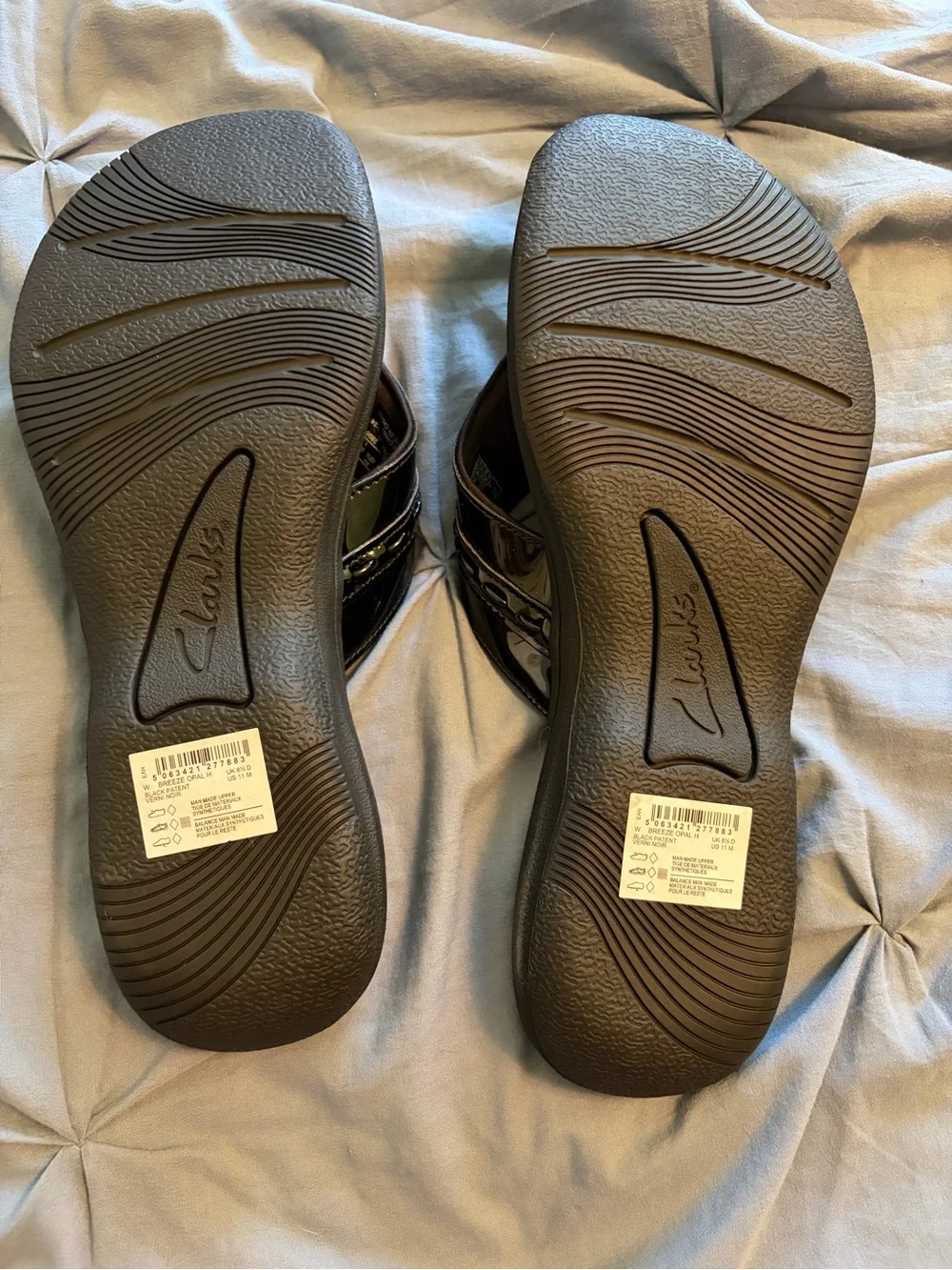 Women’s Clark’s Black Sandals